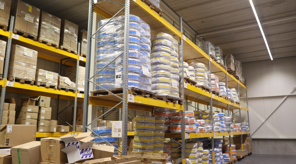 breedvakstelling magazijninrichting